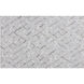Bordeaux 96 X 60 inch Ivory / Grey Indoor Hand-Made Rug, Hand-Made